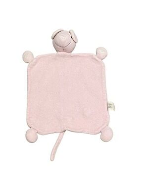 Apple Park Pink Mouse Security Blanket Lovey Lovie Apple Appliquéd Baby Girl